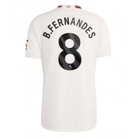 Manchester United Bruno Fernandes #8 Tredje Tröja 2023-24 Korta ärmar